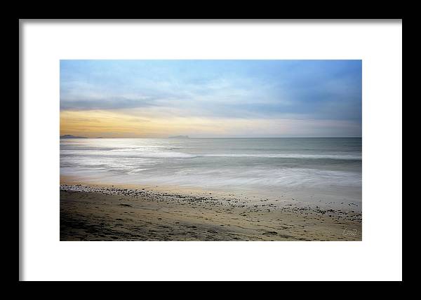Serene Beach Vibes - Framed Print