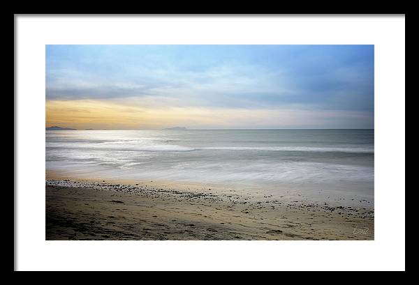 Serene Beach Vibes - Framed Print