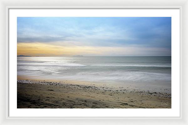 Serene Beach Vibes - Framed Print