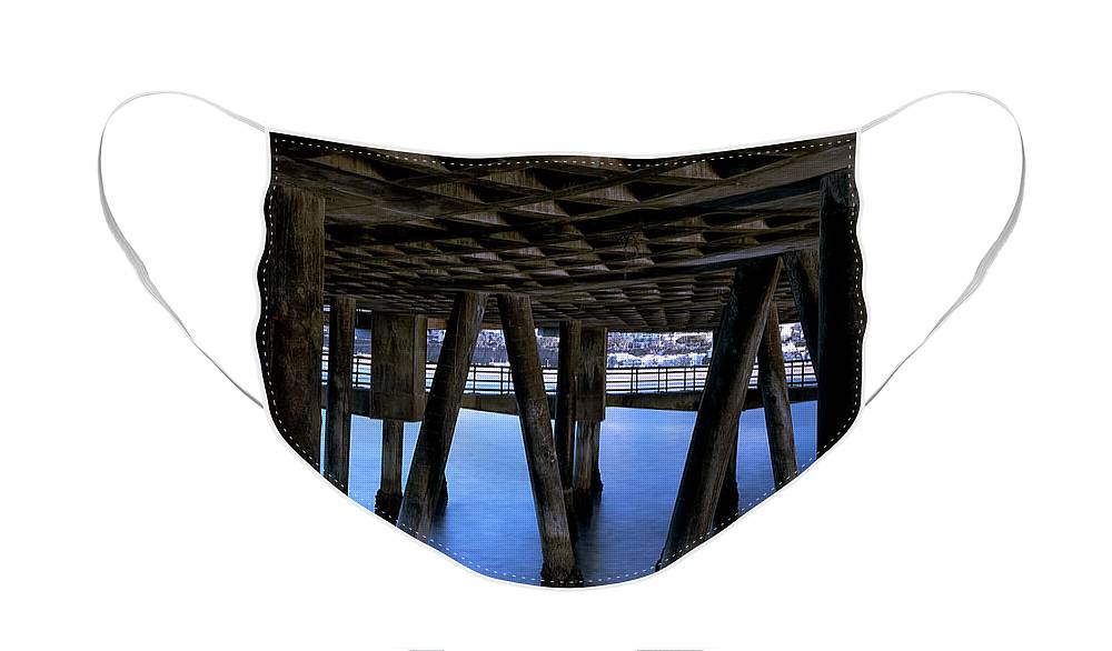 Under Santa Monica Pier - Face Mask