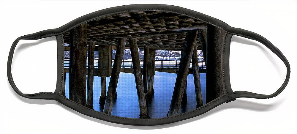 Under Santa Monica Pier - Face Mask