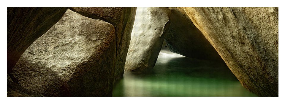 Virgin Gorga Island - Deeper Into The Baths - Yoga Mat