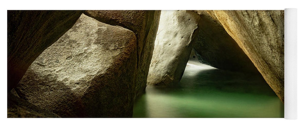 Virgin Gorga Island - Deeper Into The Baths - Yoga Mat