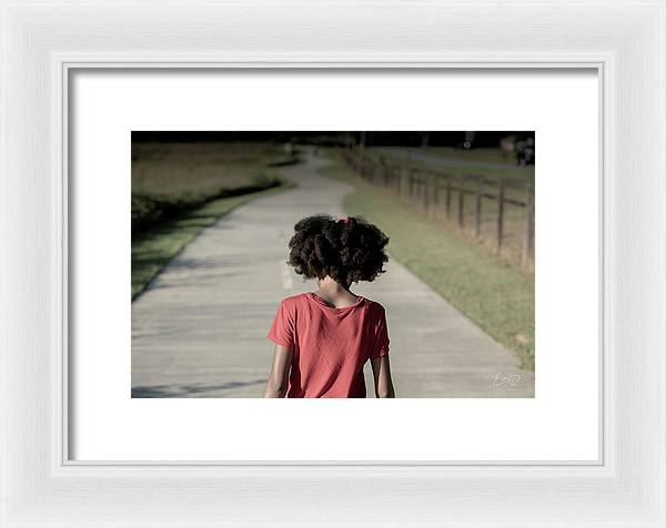 Walk This Way - Framed Print