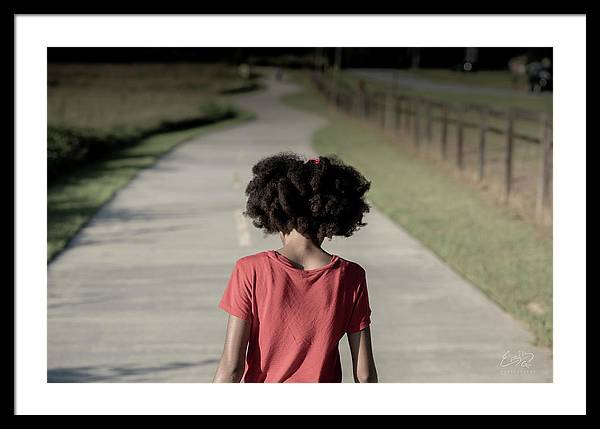 Walk This Way - Framed Print