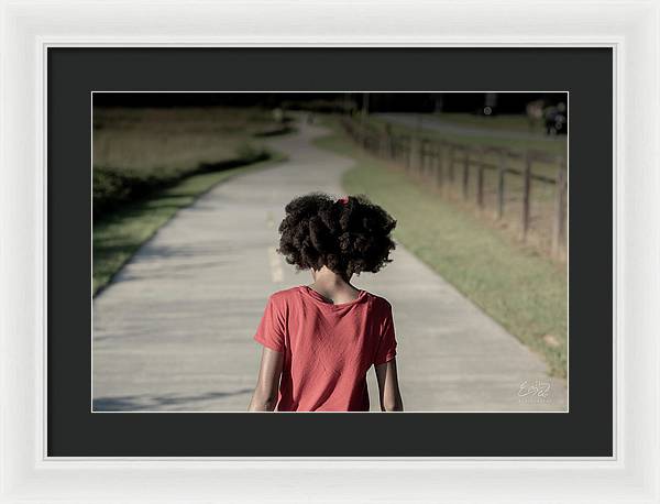 Walk This Way - Framed Print