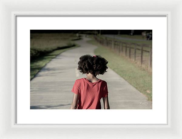 Walk This Way - Framed Print