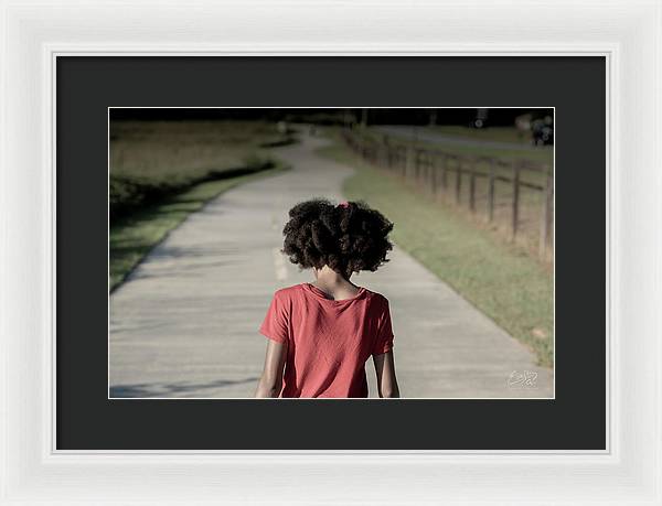 Walk This Way - Framed Print