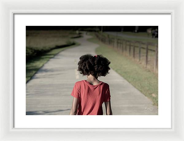 Walk This Way - Framed Print