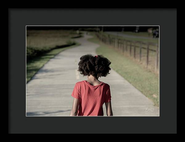 Walk This Way - Framed Print