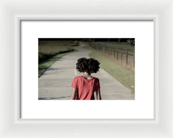 Walk This Way - Framed Print
