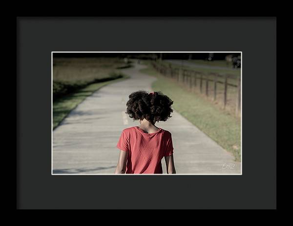 Walk This Way - Framed Print