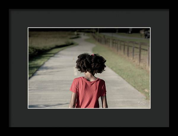 Walk This Way - Framed Print