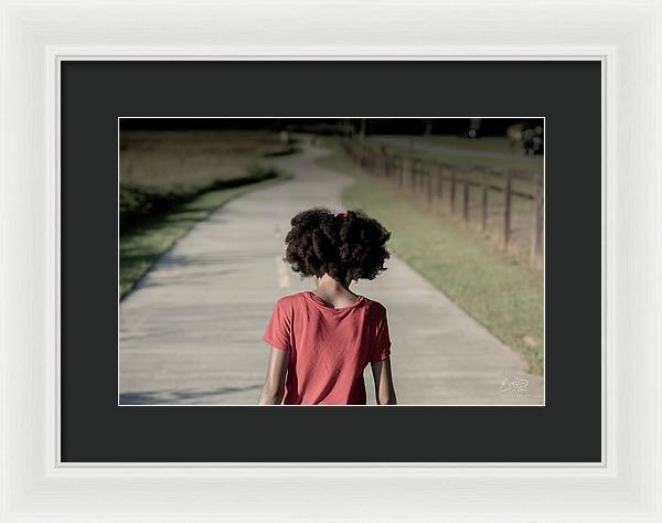Walk This Way - Framed Print