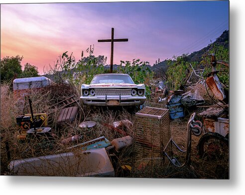 One Man's Trash - Metal Print