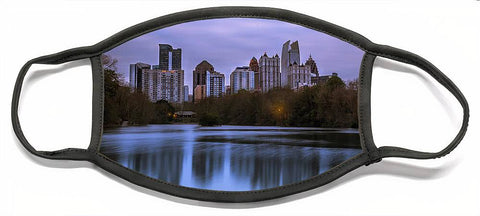 Atlanta Skyline - Piedmont Park - Face Mask