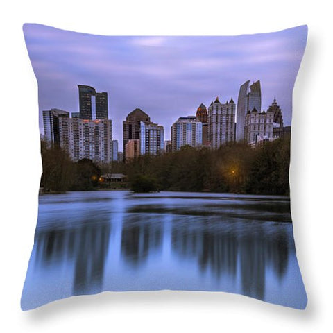 Atlanta Skyline - Piedmont Park - Throw Pillow