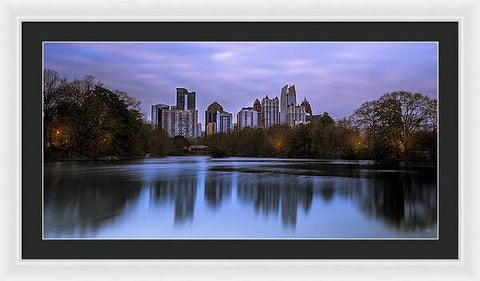 Atlanta Skyline - Piedmont Park - Framed Print