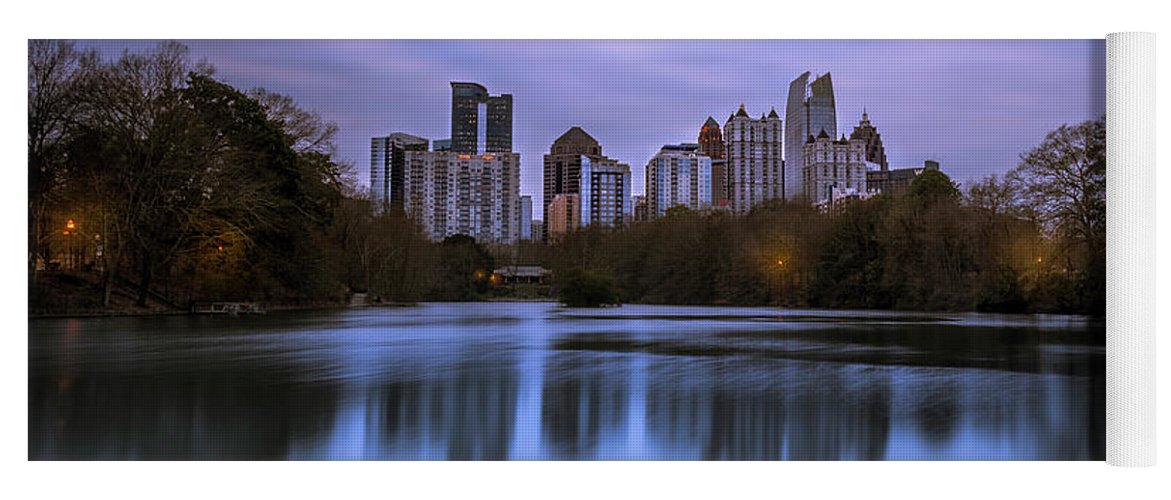 Atlanta Skyline - Piedmont Park - Yoga Mat