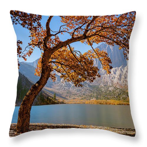 Convict Lake Pic-Nick - Throw Pillow