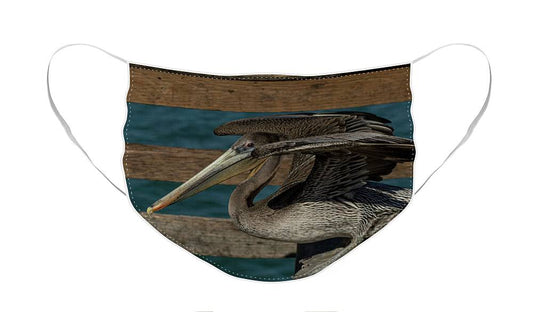 Flexing Pelican - Face Mask
