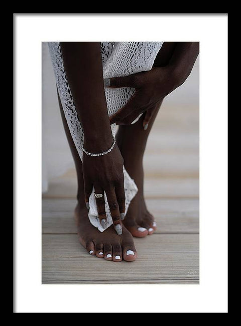 Hands and Feet - Framed Print