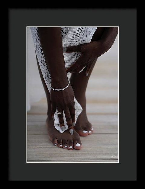 Hands and Feet - Framed Print