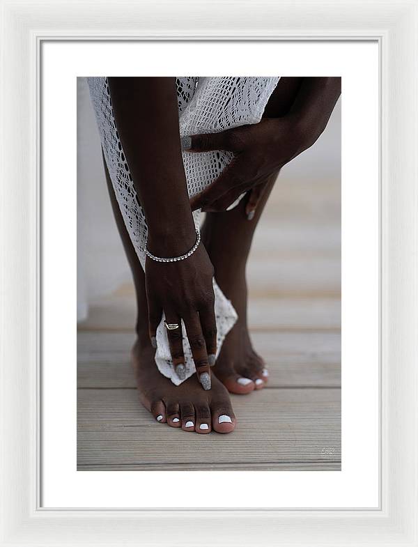 Hands and Feet - Framed Print