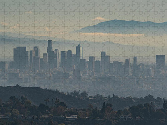 Hazy LA Skyline - Puzzle