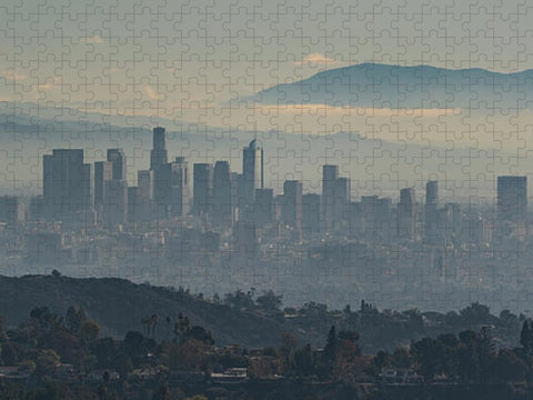Hazy LA Skyline - Puzzle
