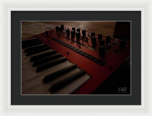 Li'l Keyboard - Framed Print