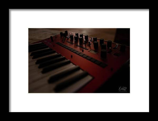 Li'l Keyboard - Framed Print