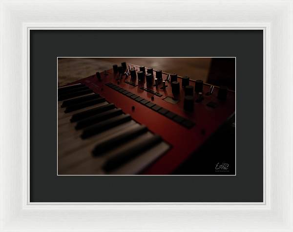 Li'l Keyboard - Framed Print