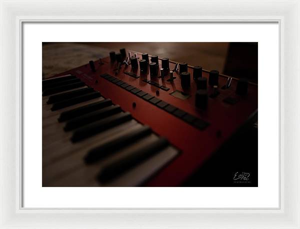 Li'l Keyboard - Framed Print