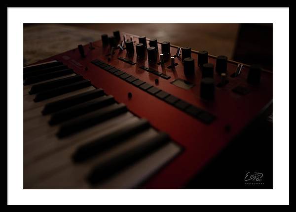 Li'l Keyboard - Framed Print