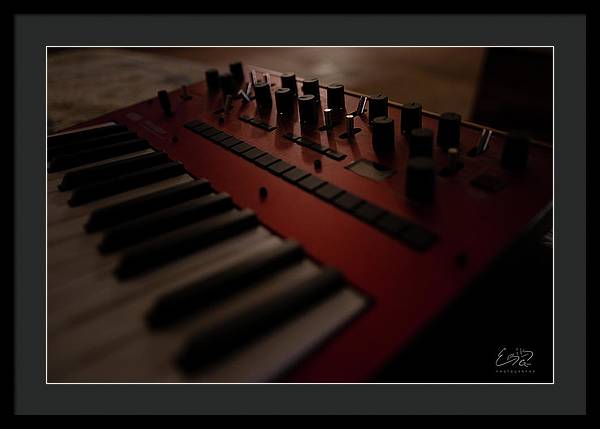 Li'l Keyboard - Framed Print