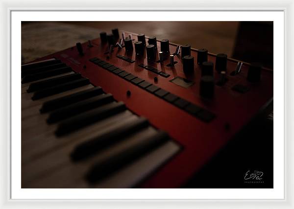 Li'l Keyboard - Framed Print