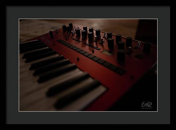 Li'l Keyboard - Framed Print
