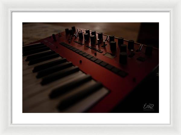 Li'l Keyboard - Framed Print
