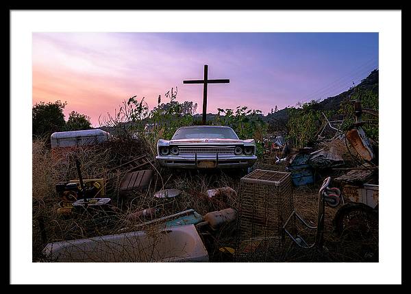 One Man's Trash - Framed Print