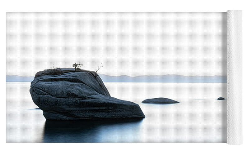 Rocky Lake Tahoe - Yoga Mat