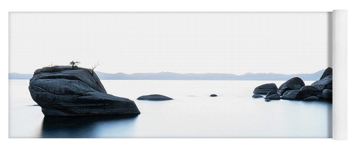 Rocky Lake Tahoe - Yoga Mat