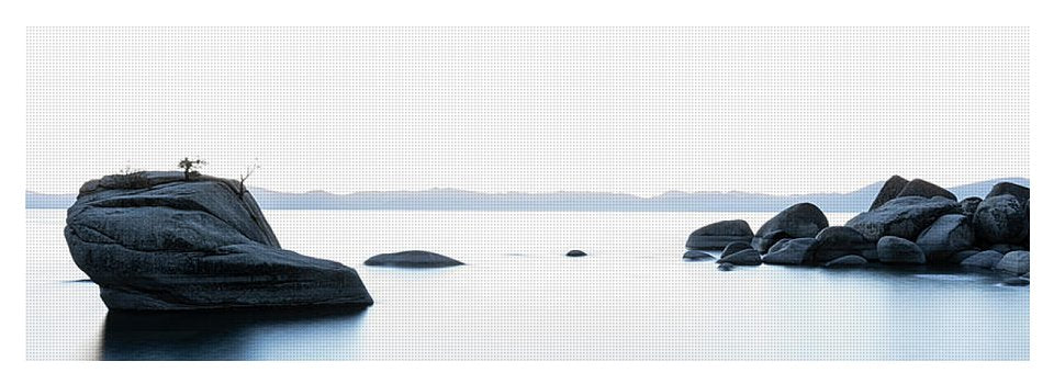 Rocky Lake Tahoe - Yoga Mat
