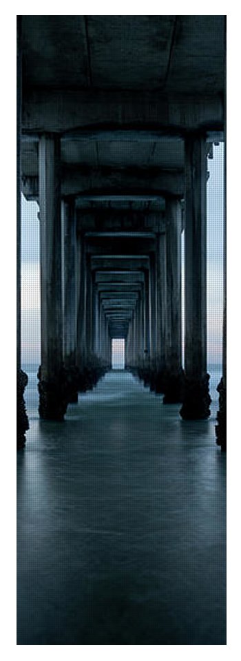 San Diego Pier - Tunnel View Blue Hour - Yoga Mat