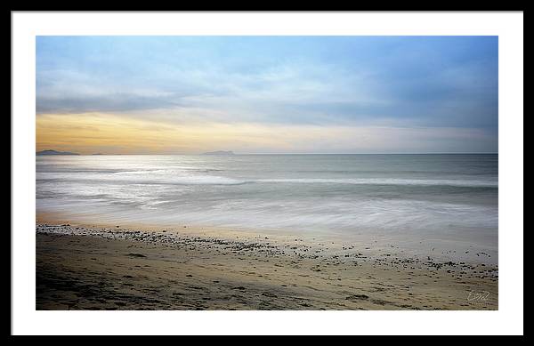 Serene Beach Vibes - Framed Print