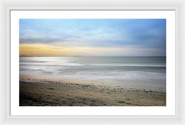 Serene Beach Vibes - Framed Print