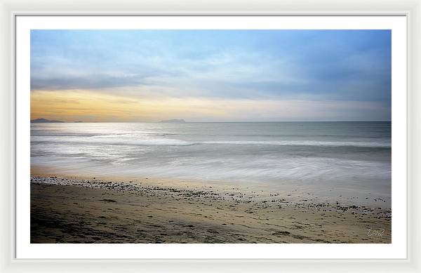 Serene Beach Vibes - Framed Print