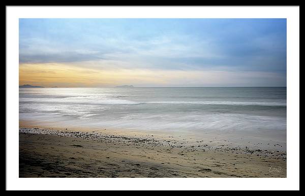 Serene Beach Vibes - Framed Print
