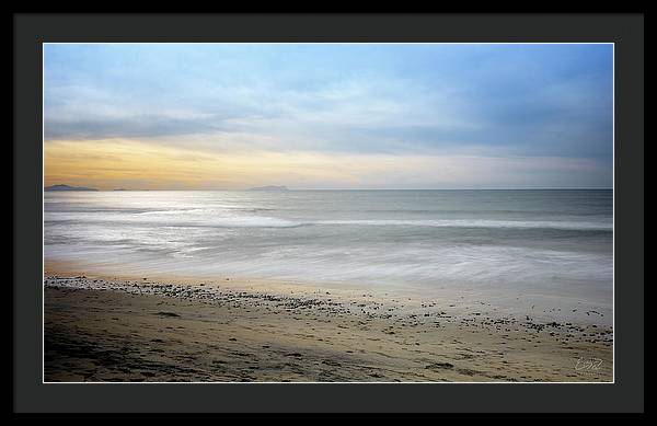 Serene Beach Vibes - Framed Print