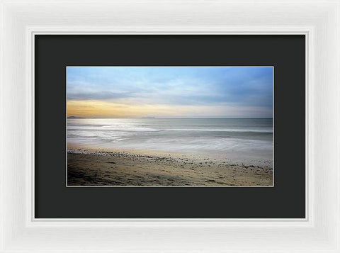 Serene Beach Vibes - Framed Print